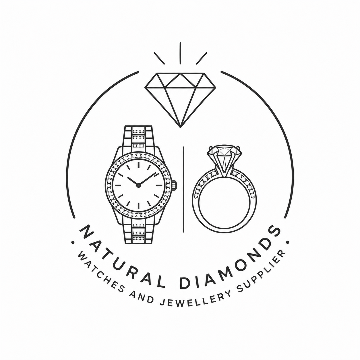 Natural Diamonds Watches and jewellery supplier.